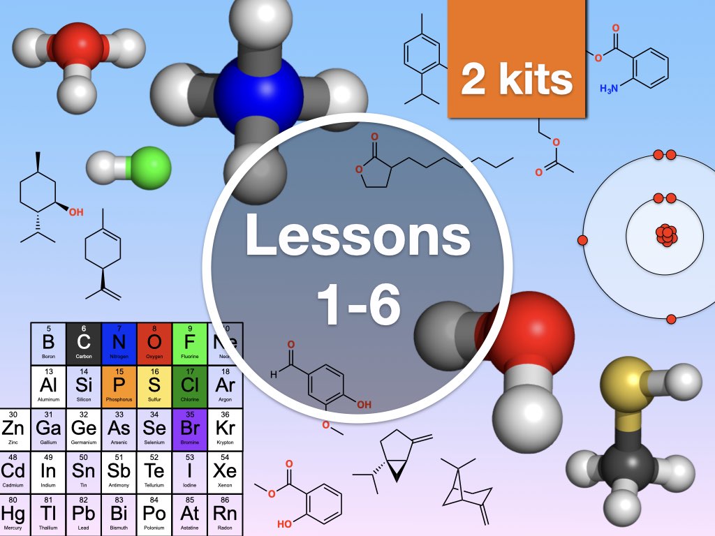 Lessons 1-6 + 2 kits: $130